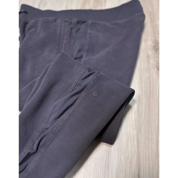Lululemon Jogger ‘Get Going’ Sweatpants Grey Cotton Terry W5ASGS - Size 8 / M - Picture 16 of 16